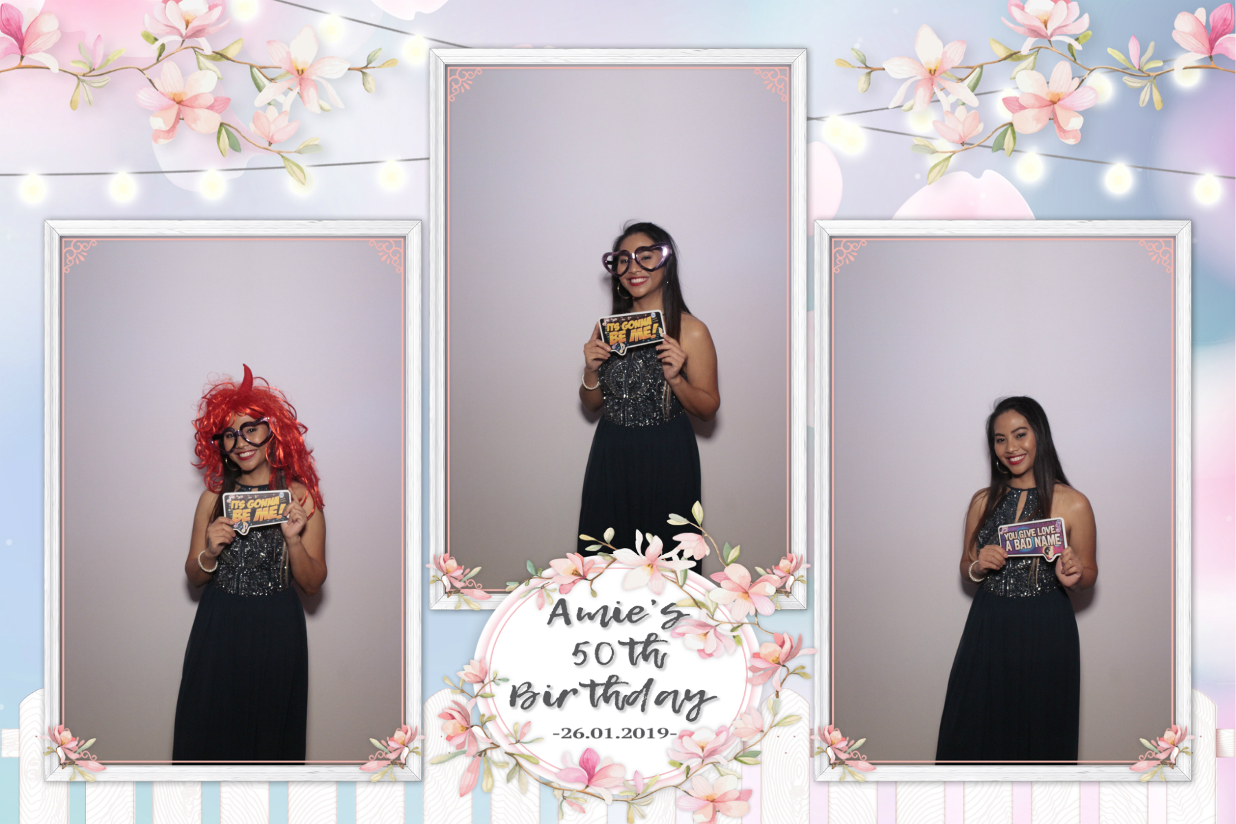 Amie's 50th Birthday  | View more photos from the event at gallery.myphotoboothexperience.co.uk/u/MyPhotoBoothExperienceLtd/Amies-50th-Birthday